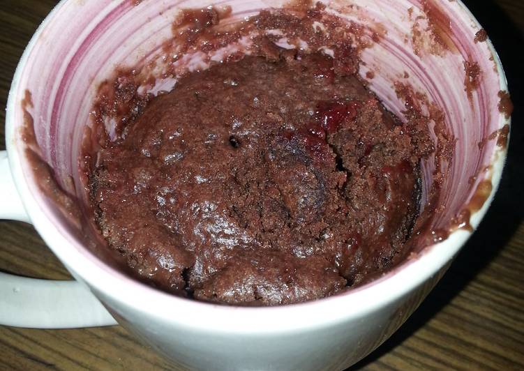 Easiest Way to Make Super Quick Homemade Easy chocolate mug cake