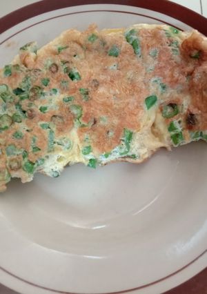 Foto resep Omelette kacang panjang