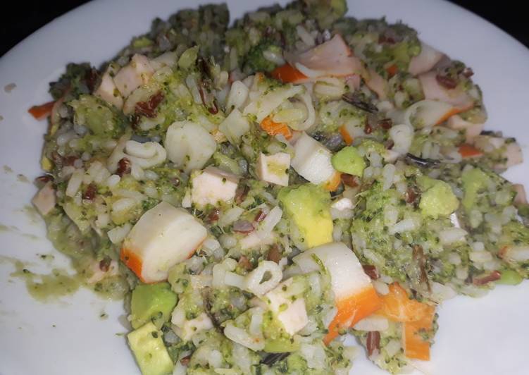 Arroz verde pre entreno