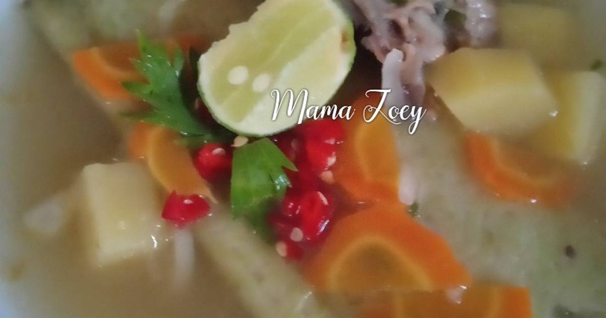 Resep Sop Ayam Pak Min Klaten KW super 👌🏼 oleh Mama Zoey ...
