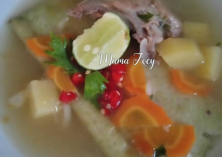 Resep Sop Ayam Pak Min Klaten KW super 👌🏼 Anti Gagal