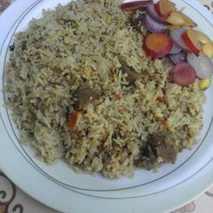 A picture of Pilau njeri.