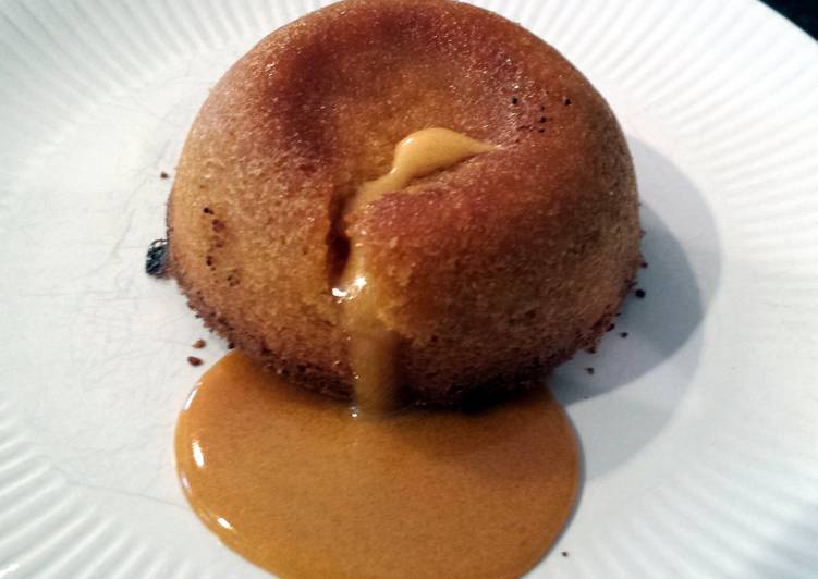 Butterscotch lava cakes