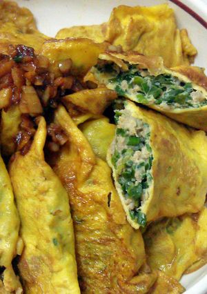 A picture of Vegetable Egg Dumpling.