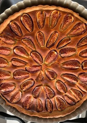Una foto de Tarta de higo