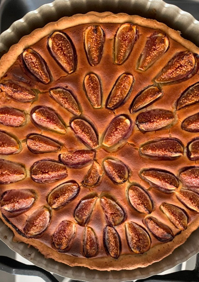 Una foto de Tarta de higo