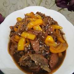 รูปของ 15.Beef slice teriyaki sosis
