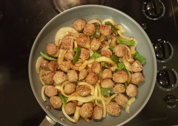 Step-by-Step Guide to Prepare Favorite Italian sausage with pepper/onions