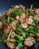 กุ้งอบวุ้นเส้น