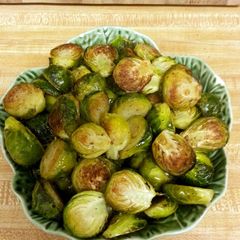 A picture of Roasted Brussel Sprouts.