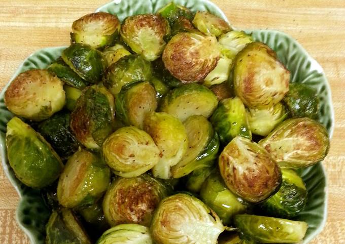 Recipe of Super Quick Homemade Roasted Brussel Sprouts