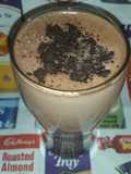 Oreo chocolate milkshake