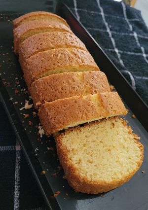 Una foto de Budín de naranja