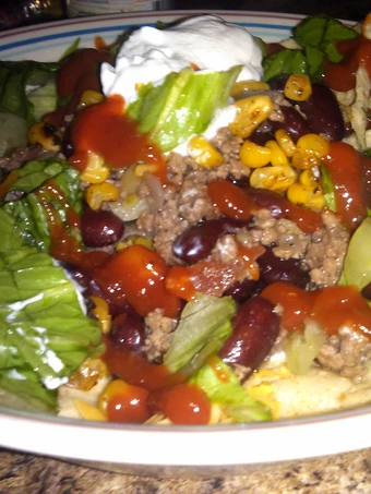 Easy Steps to Prepare Recipe loaded taco salad that is Perfect, So Delicious}
