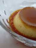 Easy Tea Flavored Caramel Custard Pudding Made in a Pan