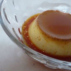 Easy Tea Flavored Caramel Custard Pudding Made in a Pan A picture of Easy Tea Flavored Caramel Custard Pudding Made in a Pan.