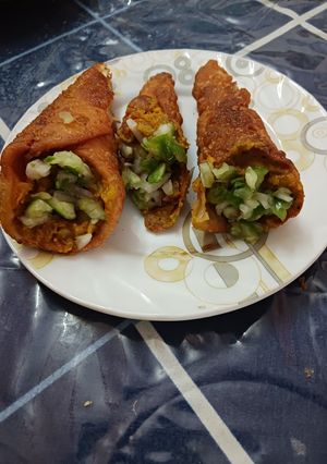 A picture of Bhaaji-Cone (SAVOURY ICE CREAM CONE).