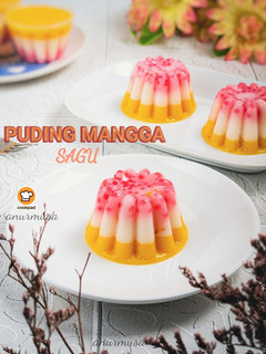 Gambar Puding Mangga Sagu