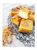 Fried Milk Infused with Mandarin