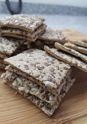 Una foto de Galletas integrales con semillas