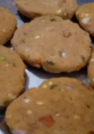 A picture of Shami kabab eid ki tayyari.