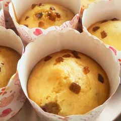 Eggless Tutti Fruti Muffins A picture of Eggless Tutti Fruti Muffins.