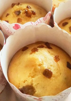 A picture of Eggless Tutti Fruti Muffins.