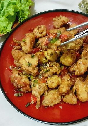 Foto resep Ayam Cabe Garam