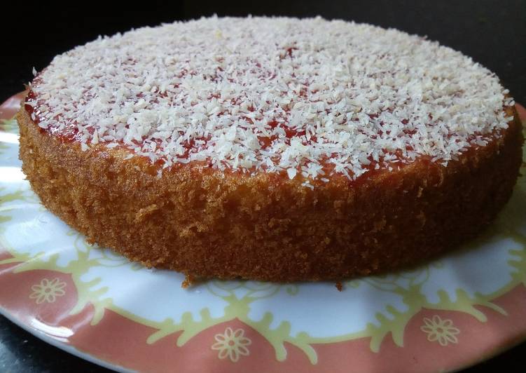 Steps to Prepare Homemade Jam Cake#weeklyjikonichallenge