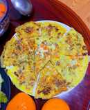 Trứng chiên thịt băm