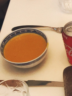 A picture of Pumpkin soup.