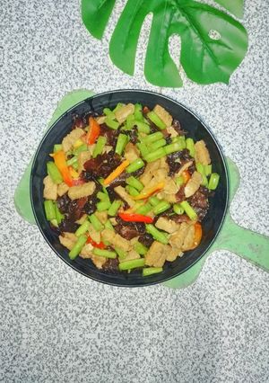 Foto resep Tumis Buncis Jamur Menjes