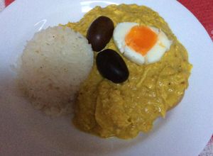 Una foto de Ají de gallina