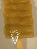 Paletas plátano con leche y vainilla