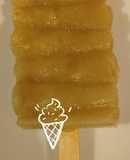 Paletas plátano con leche y vainilla