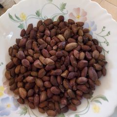 A picture of Oven Fried groundnuts.