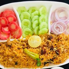 A picture of Chickpeas Pulao.