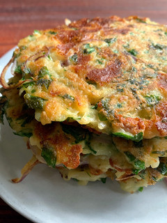 A picture of Potato & Parsley Pancakes.
