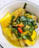 Canh cùi mít nấu lá lốt