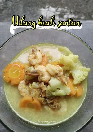 Foto resep Udang sayur santan
