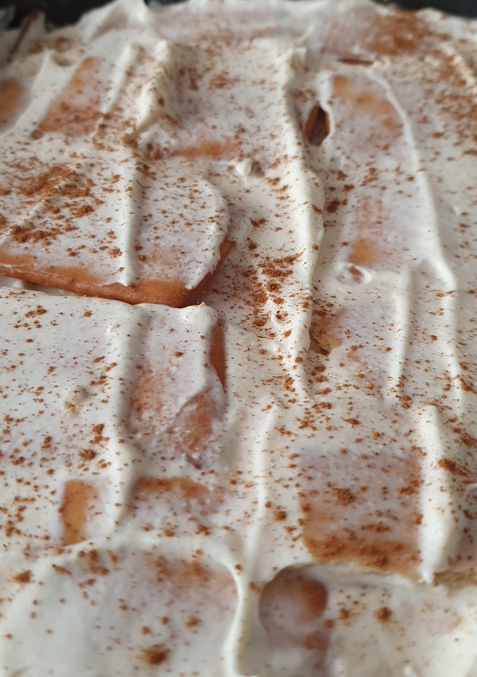 Una foto de Tarta de galletas napolitanas