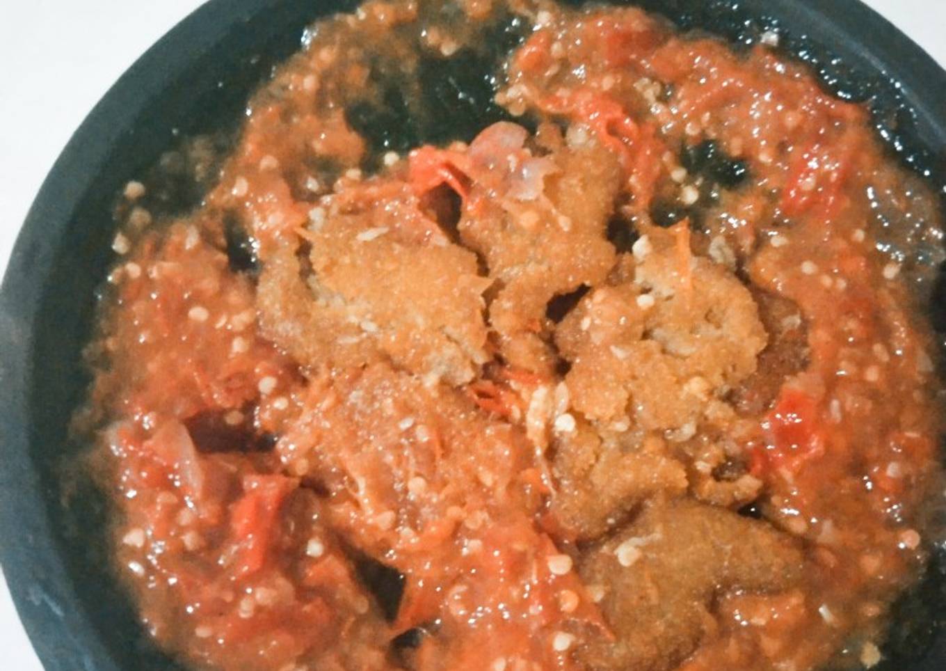 Nugget ayam Geprek