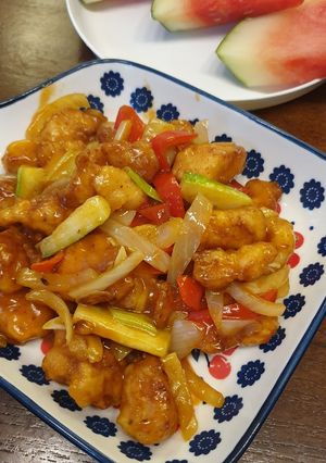 Foto resep Ayam Asam Manis