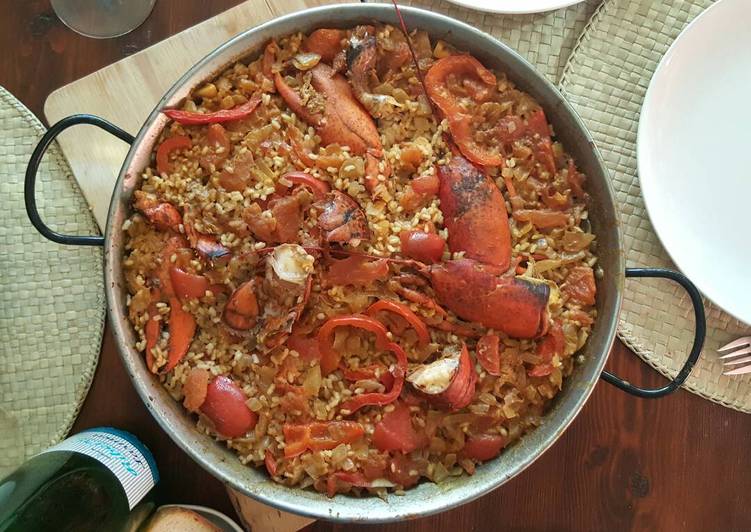 Arroz con bogavante