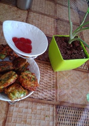 A picture of Cabbage pakoda.
