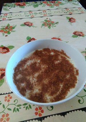 Una foto de Arroz con leche fácil y rico