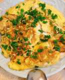 Trứng chiên đậu hũ non