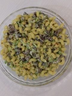 عکسی از دستور سالاد ماکارونی