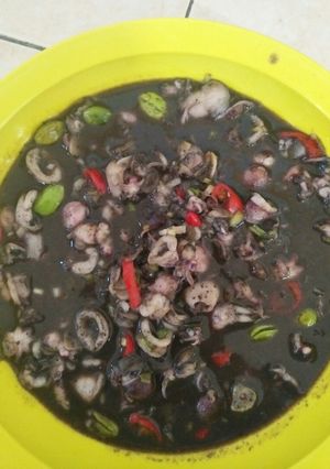 Foto resep Tumis Cumi Pete