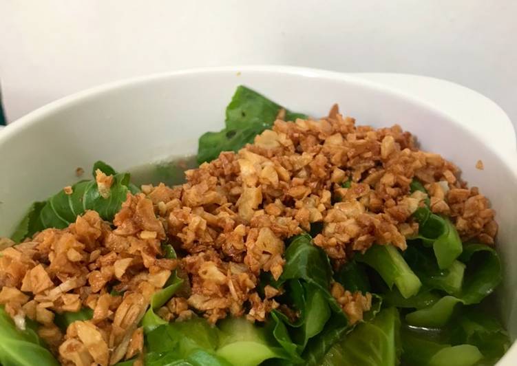 Resep Sayur Kailan bawang putih Anti Gagal